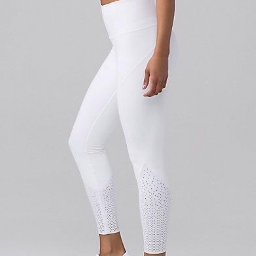 Lululemon Anew Tight white- PERFECT condition